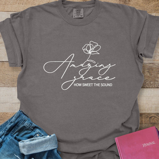 Amazing Grace Flower - Tee