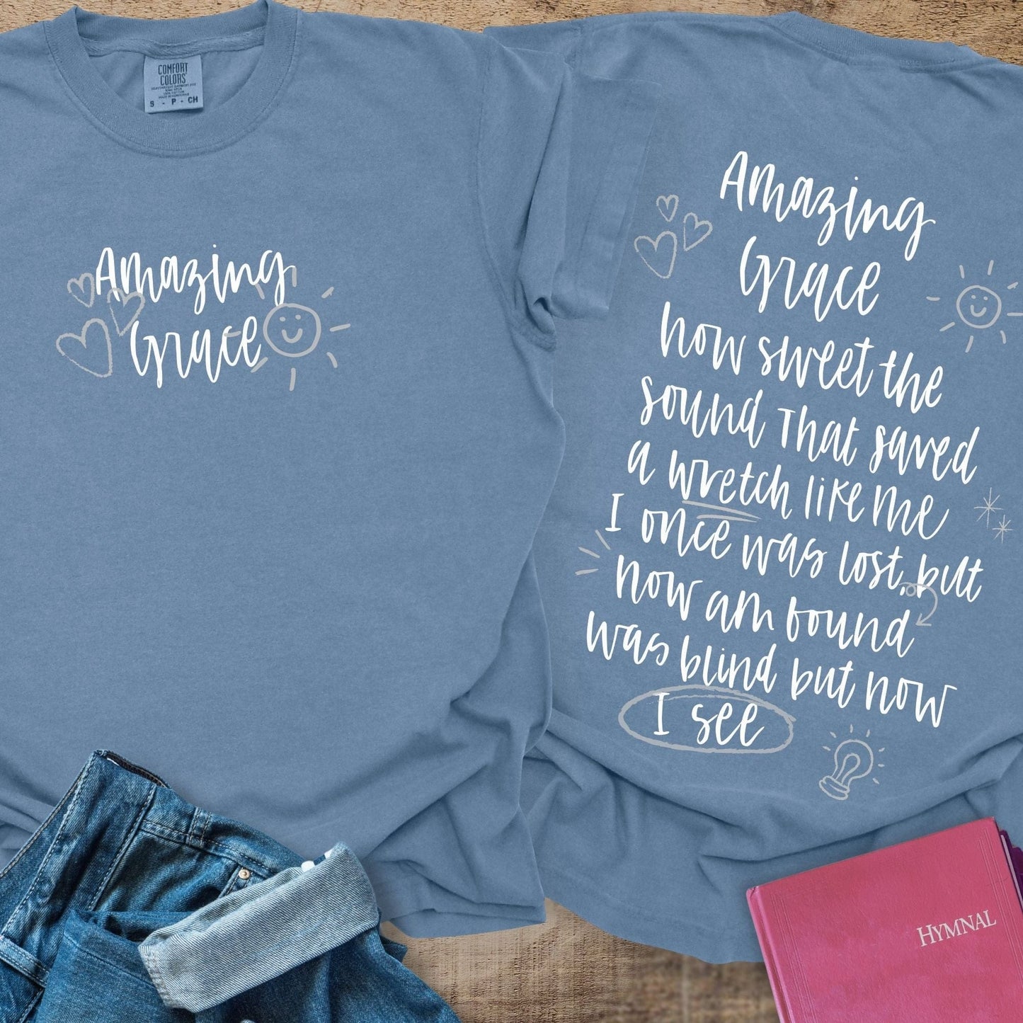 Amazing Grace Doodle - Tee