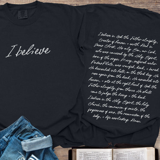 Apostles' Creed Handwritten - Tee