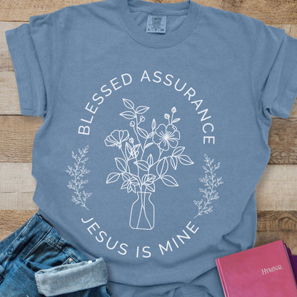 Blessed Assurance Flower - Tee