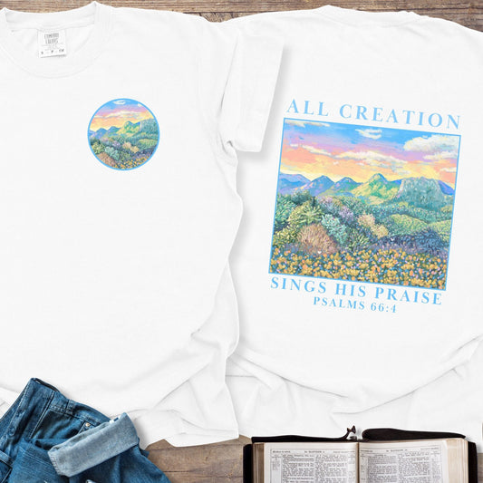 Creation Sings Painting - Tee