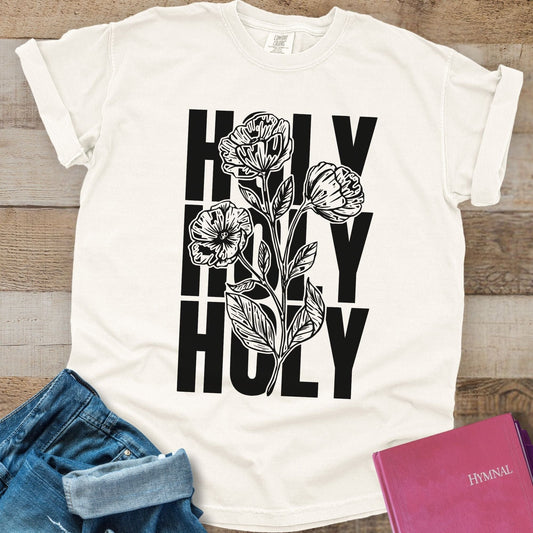 Holy Holy Holy Flower - Tee